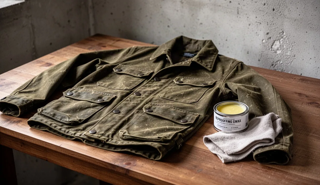 Reproofing a Waxed Jacket at Home, Step by Step